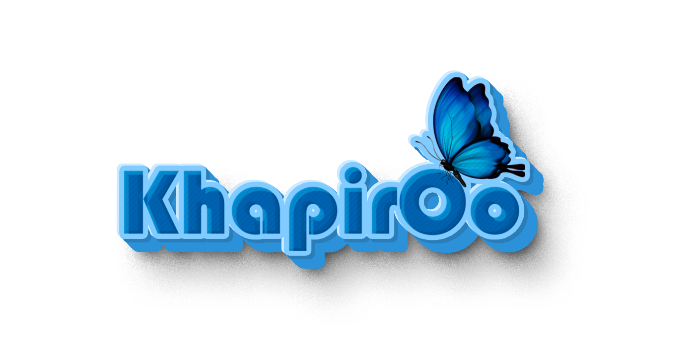 KhapirOo Milky Blue 3d Logo